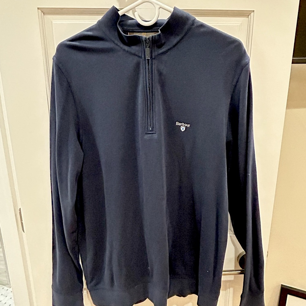 Barbour 1/4 zip